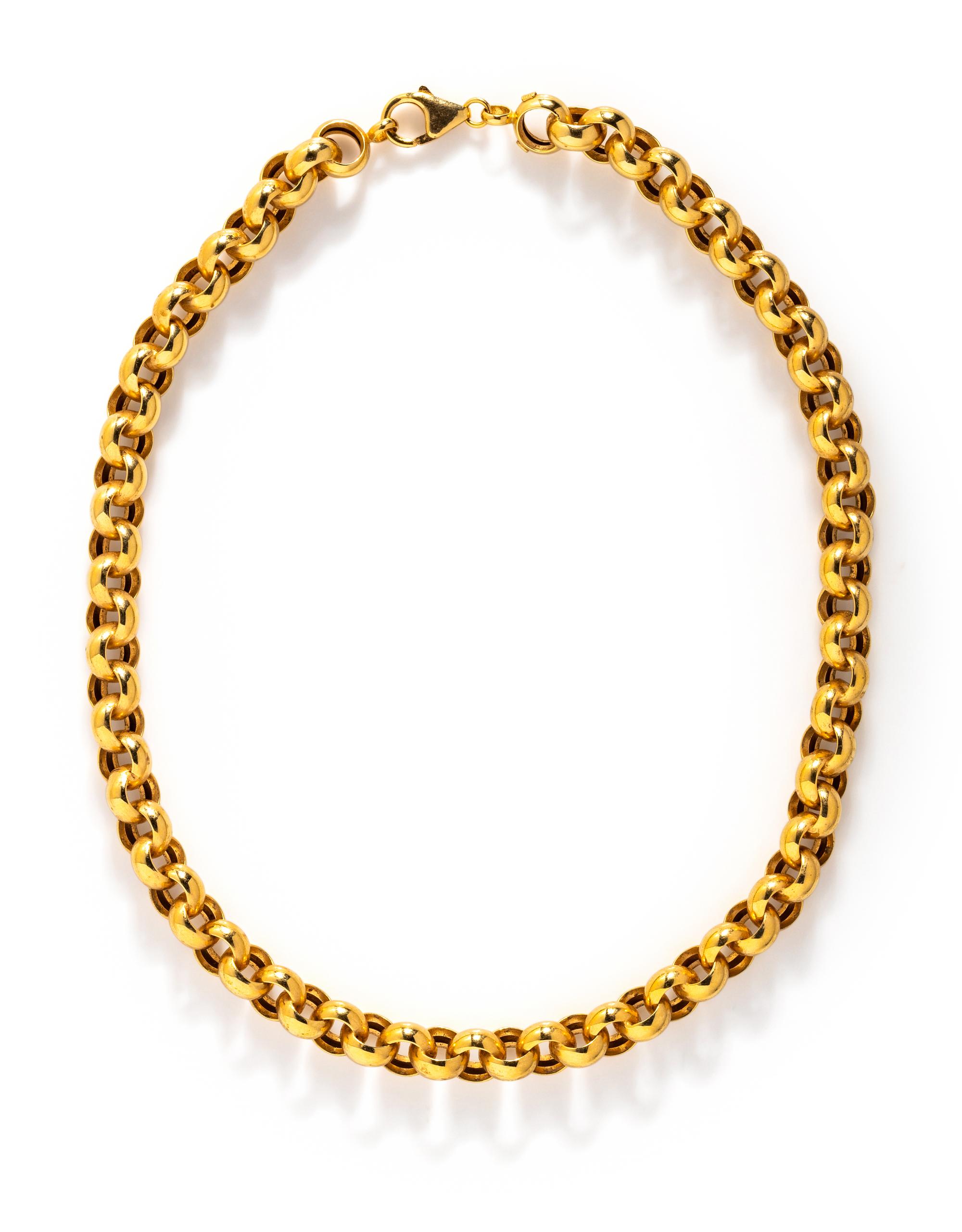 YELLOW GOLD NECKLACE