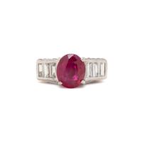 RUBY AND DIAMOND RING