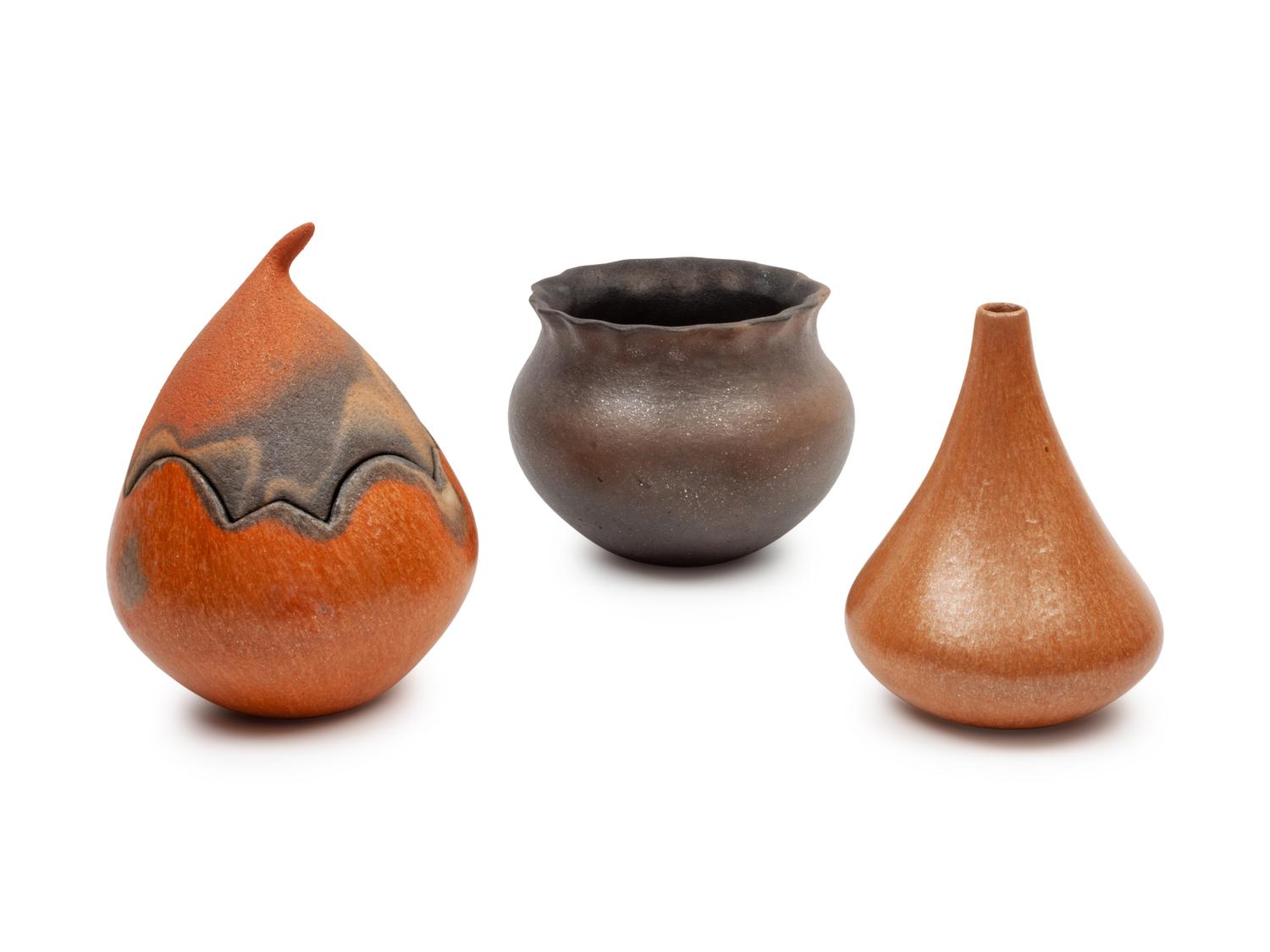 Micaceous Pottery Jars
