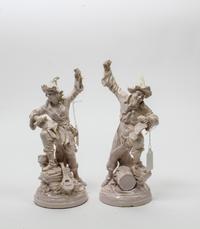 Two French Soft Paste Porcelain Figures — 18TH/19TH CENTURY