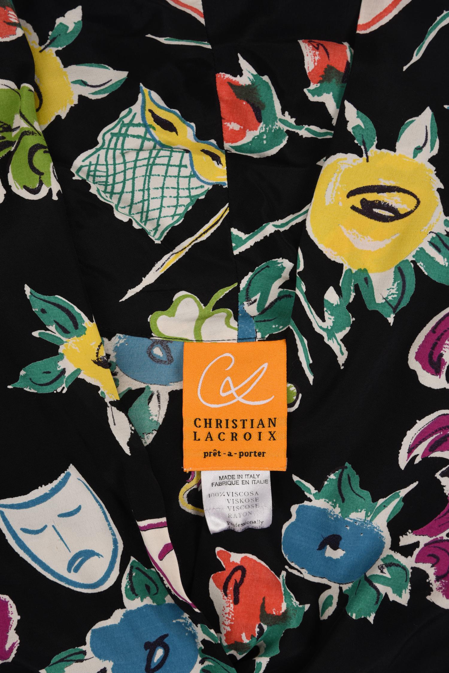 Eleven Designer Items: Five Tops and Five Skirts by Emanuel Ungaro and One Christian Lacroix Top, 1980s-90s