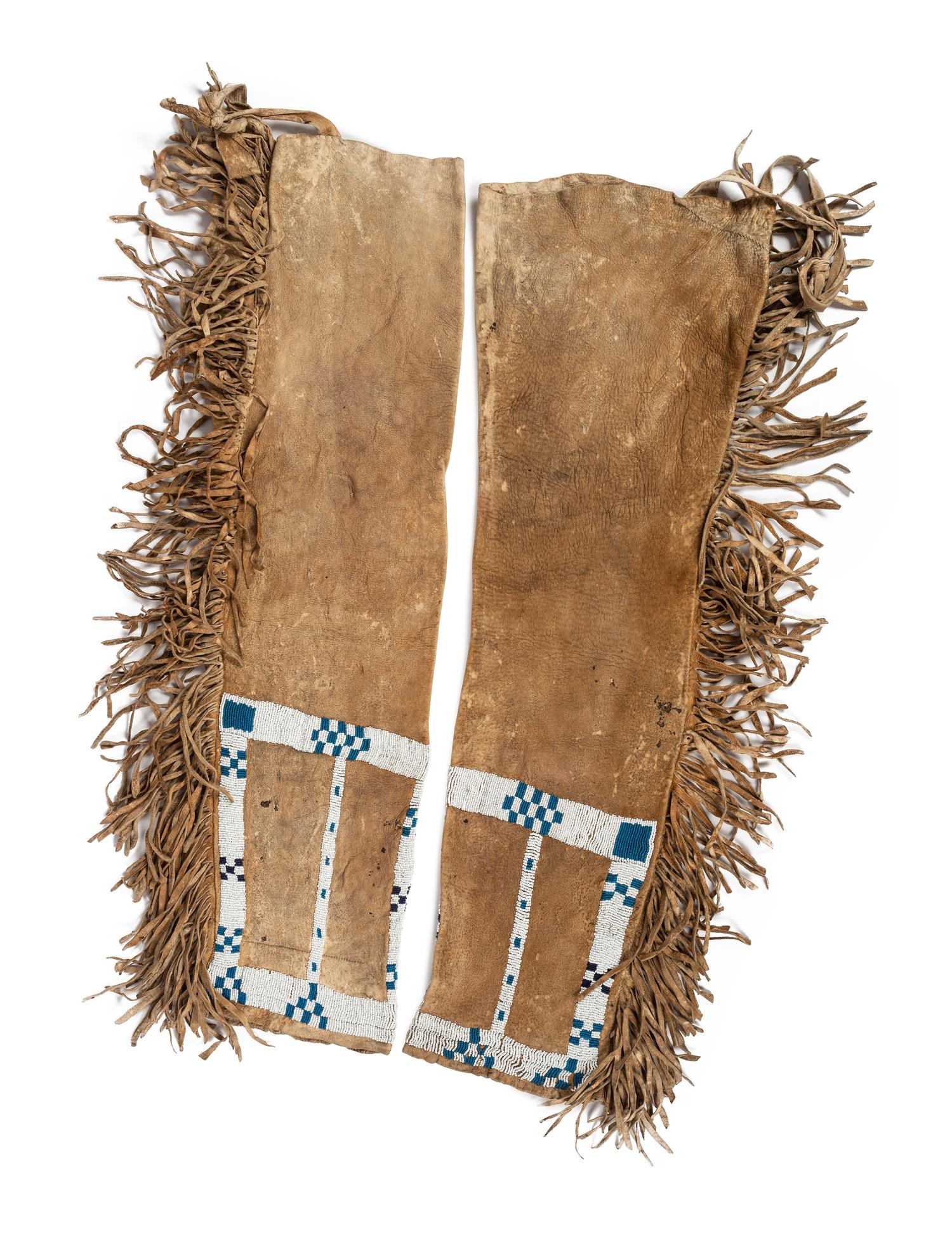 Blackfeet Beaded Men's Leggings