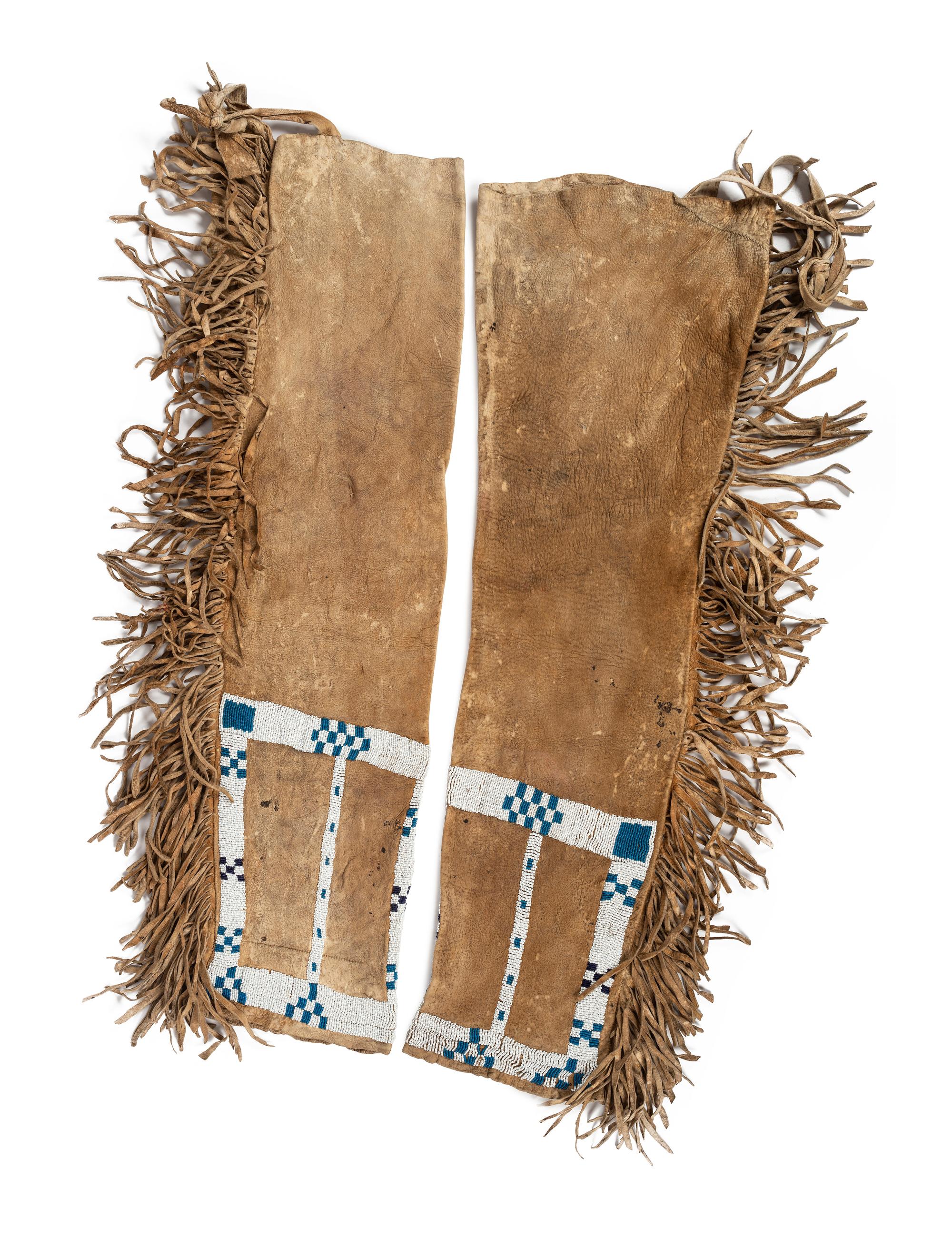 Blackfeet Beaded Men's Leggings