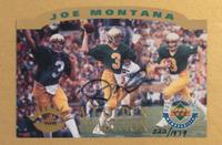 A Group of Football Hall of Fame Signed Autograph Items Including Joe Montana and Brian Urlacher,