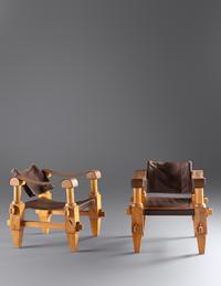 Pair of Campaign Chairs