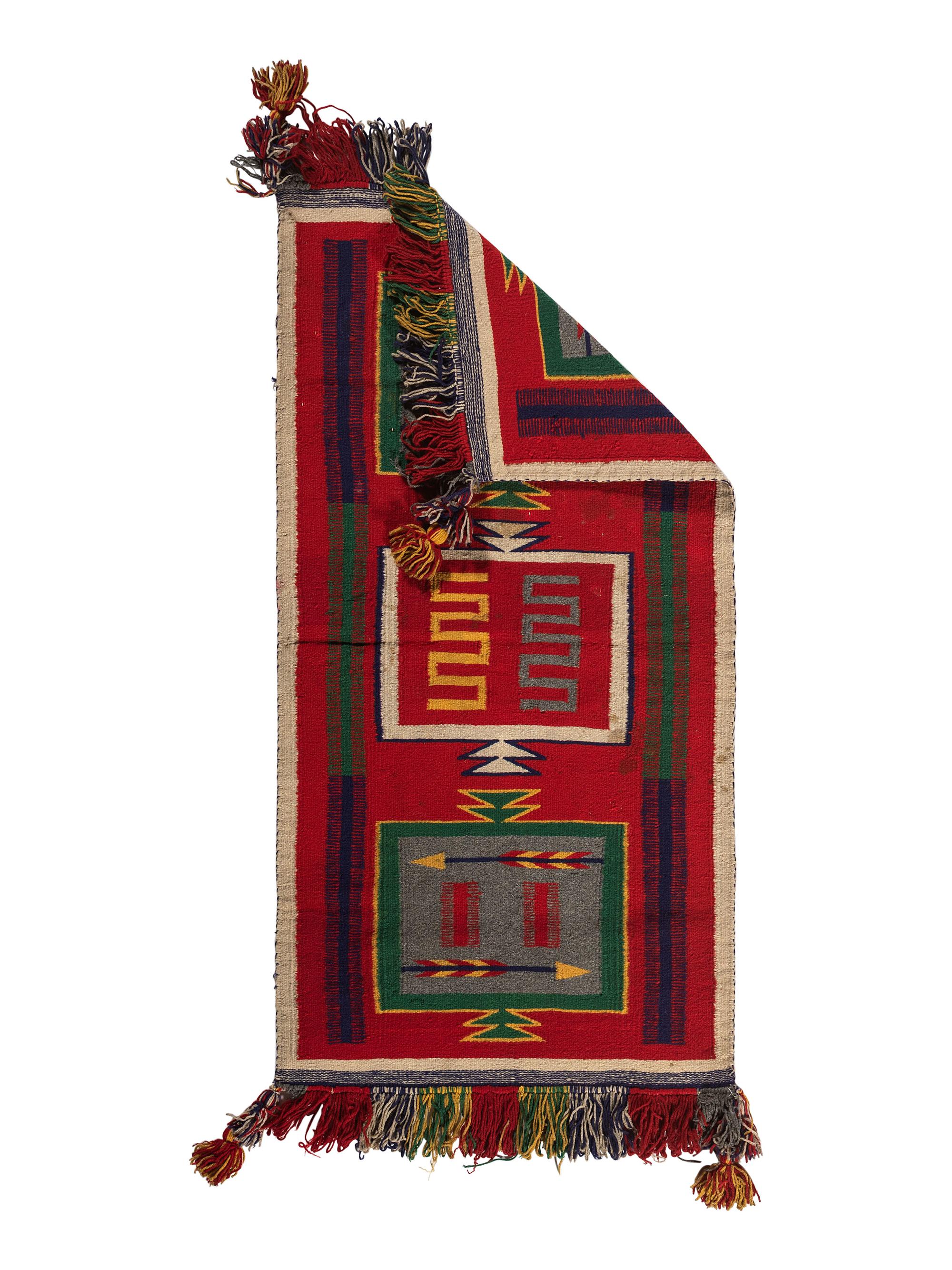 Navajo Germantown Double Sunday Saddle Blanket