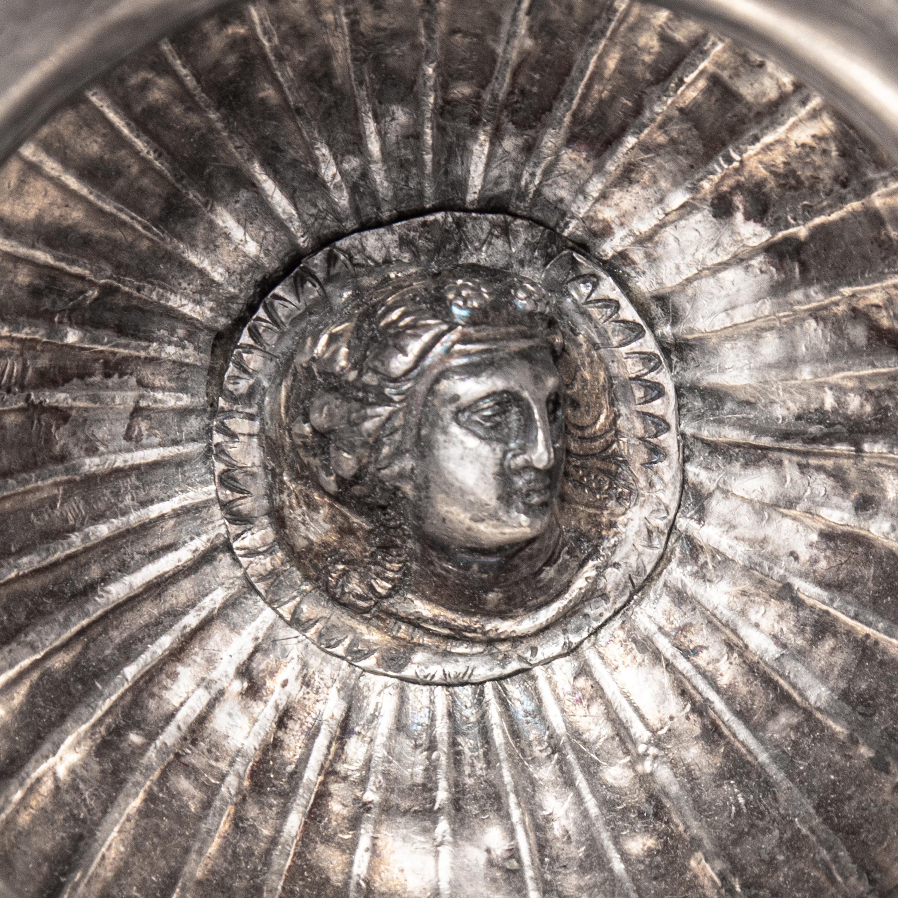 A Hellenistic Gilt-Silver Calyx Cup