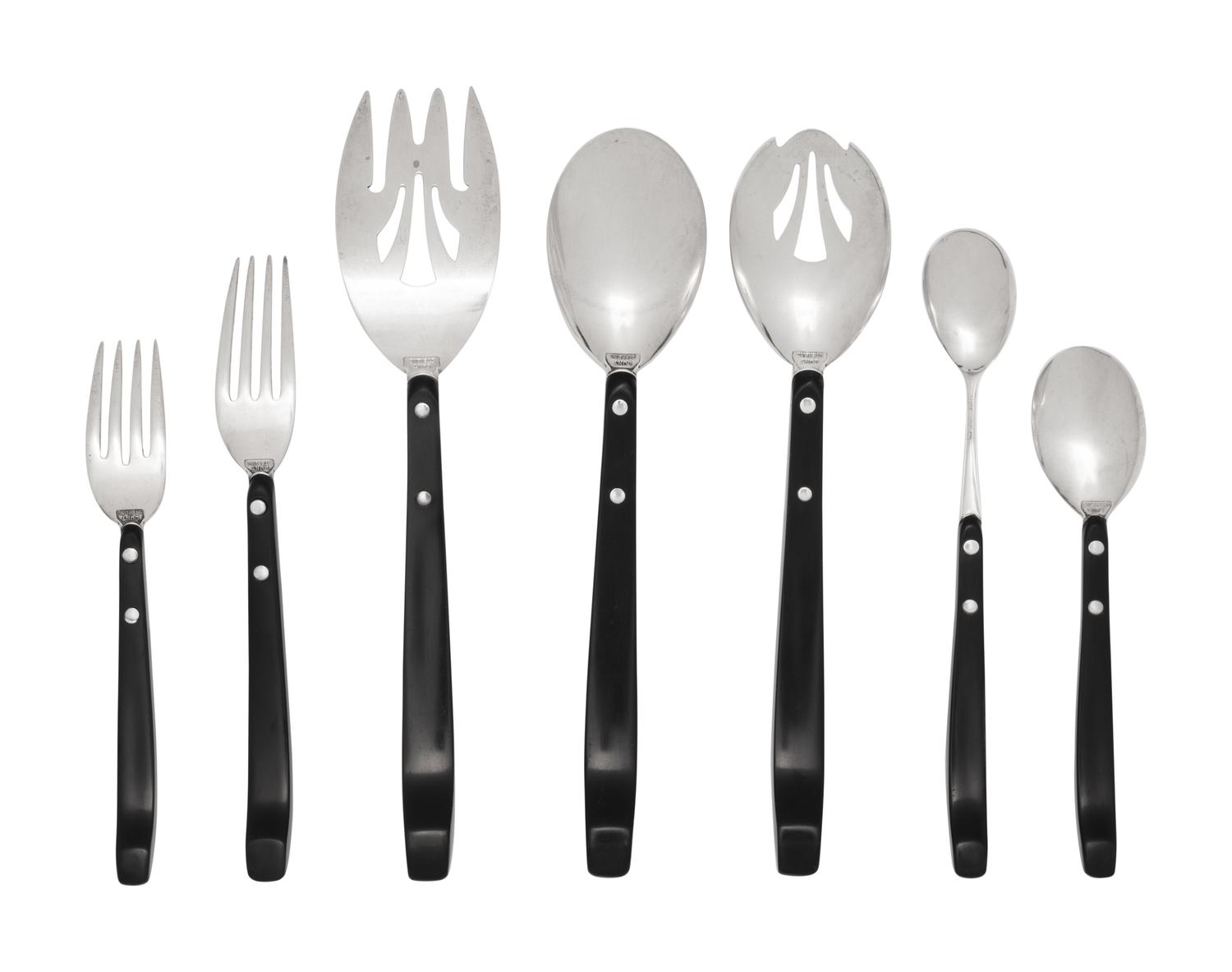 A Group of American Silver Flatware