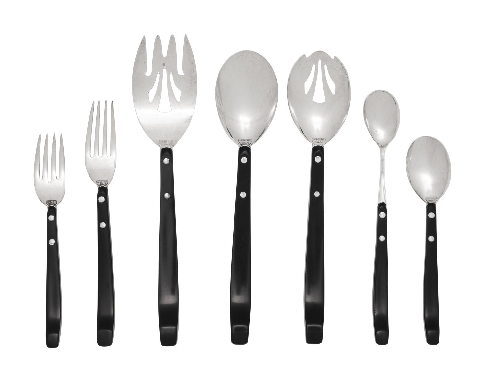 A Group of American Silver Flatware