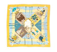 An Hermes Silk Jacquard Scarf, 35 x 35 inches.