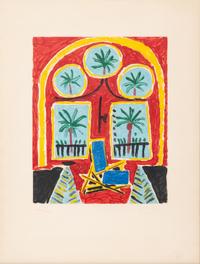 La fenêtre de l’atelier à la Californie, 1959