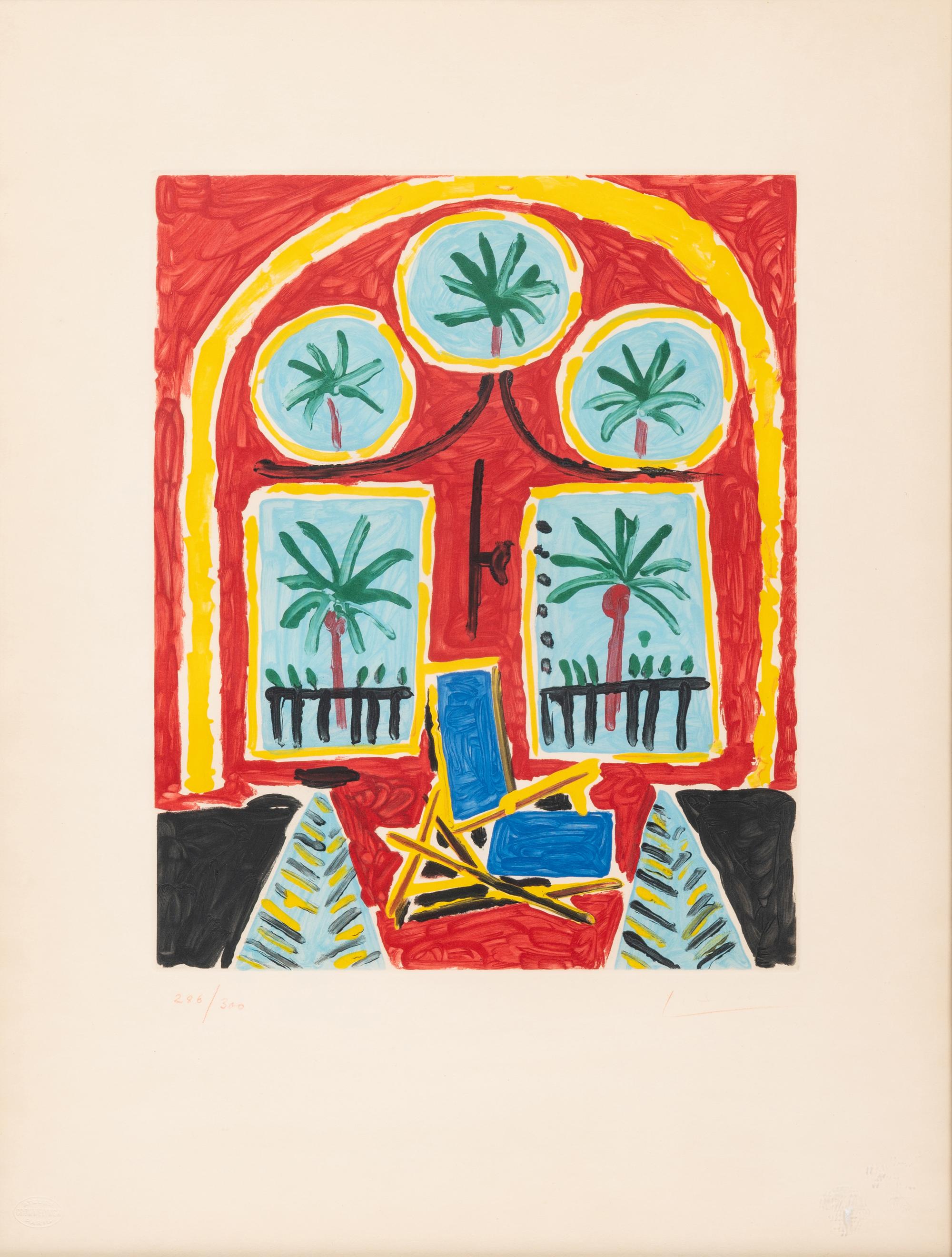 La fenêtre de l’atelier à la Californie, 1959