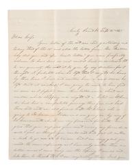 [CIVIL WAR]. War-date letters of Corporal Edwin J. Barden, 7th Regiment Connecticut Volunteer Infantry, combat soldier and later clerk at Headquarters Department of the South, Headquarters X Corps, and Headquarters US Army, Office of Chief Commissary.