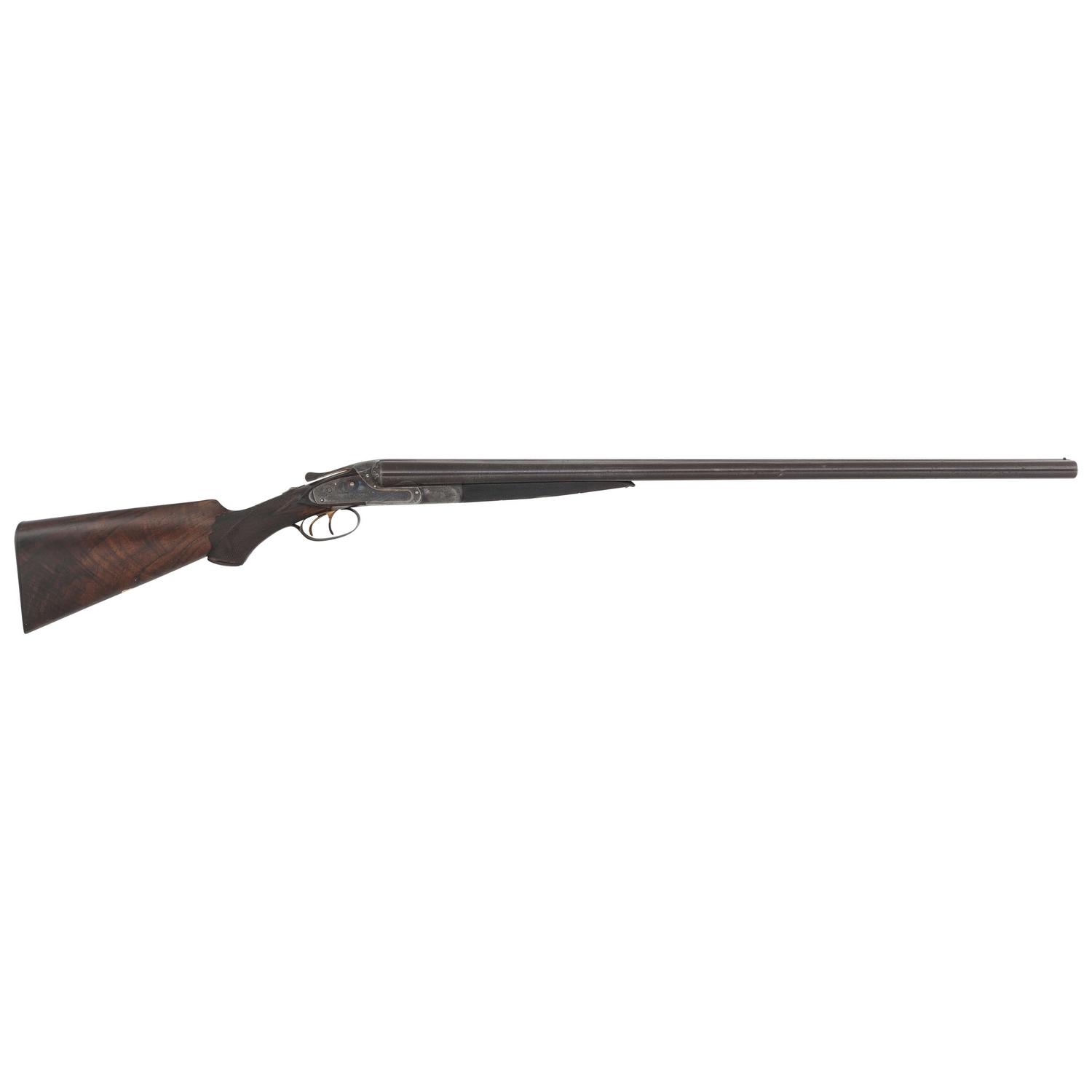 High Quality Grade Lefever Arms Co. SxS Hammerless with Damascus Barrels