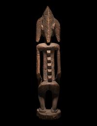 Two African Wood Figures