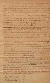 [Key, Francis Scott] Key, Francis Scott. Autograph Document, signed