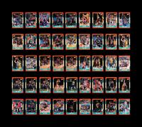 A Collection of 1986-87 Fleer Signed Autograph Basketball Cards (50)
