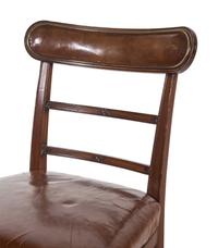 A Set of Eight Regency Style Mahogany Dining Chairs
