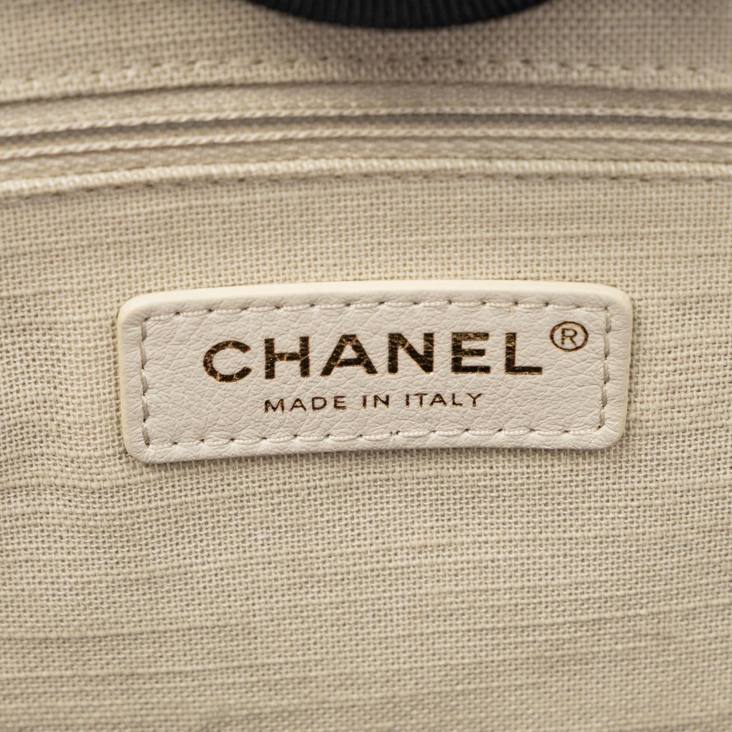 CHANEL, BLACK CAMBON SHOPPING BAG