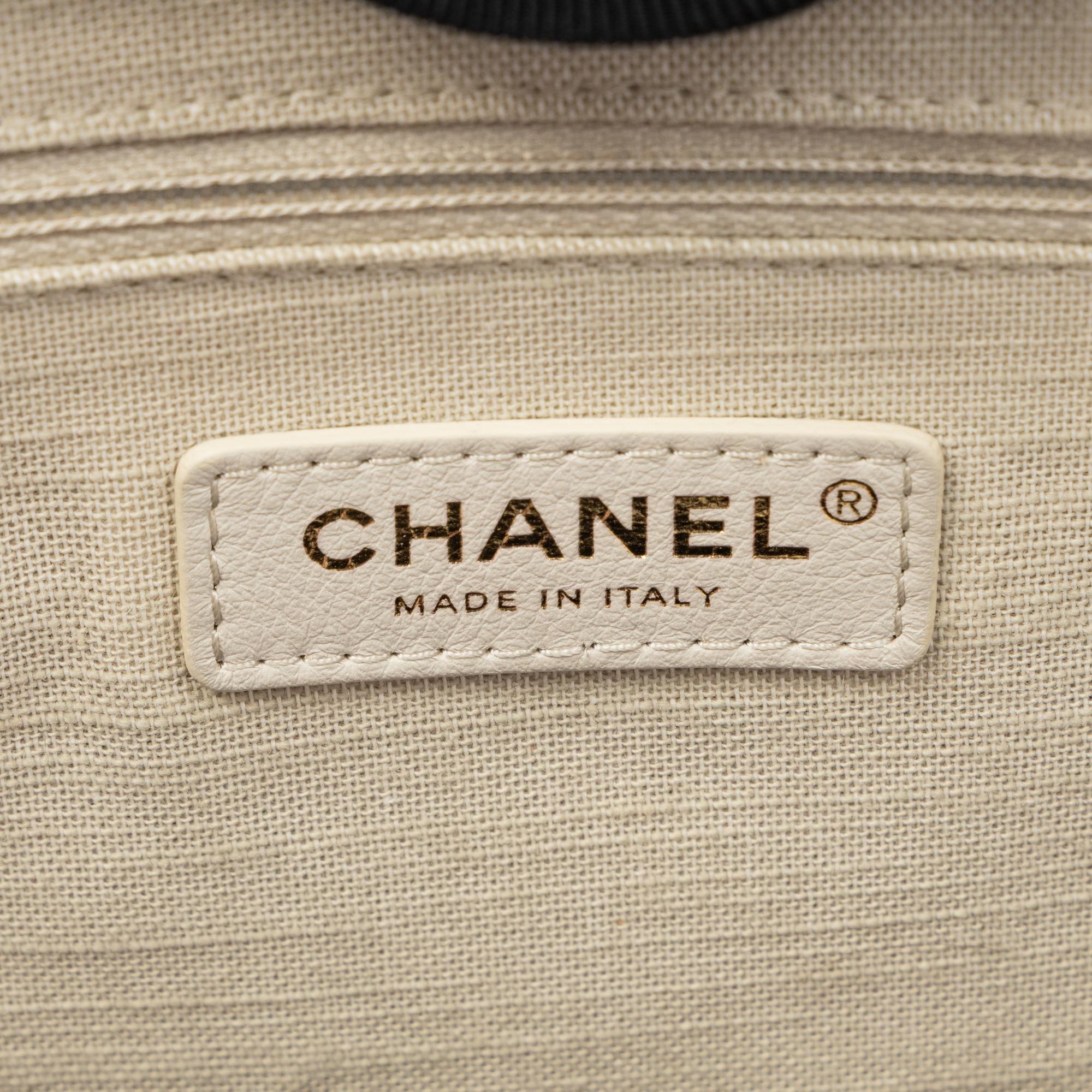 CHANEL, BLACK CAMBON SHOPPING BAG
