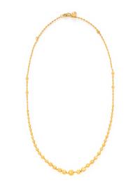 HIGH KARAT YELLOW GOLD NECKLACE