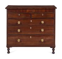 A Regency Mahogany Diminutive Chest of Drawers
