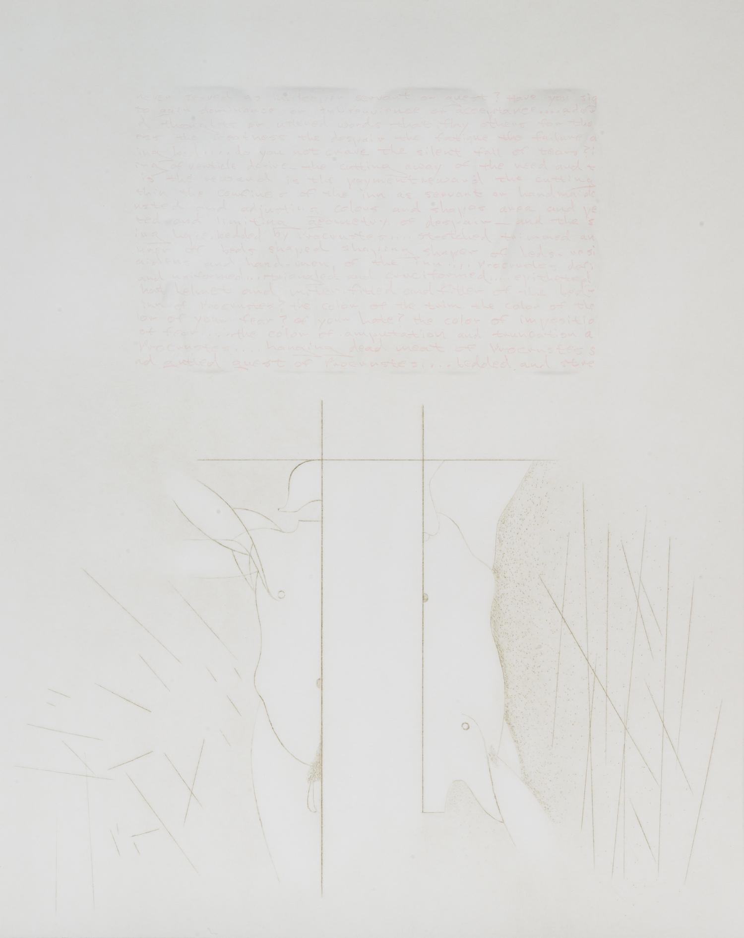 Procrustes Inn Register (complete portfolio of seven prints in original linen covered case)