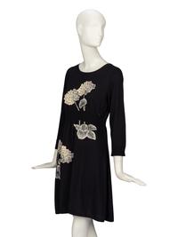 Chanel, Floral Cashmere Dress