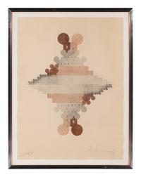 Geometric Mouse Pyramid as an image of the Electoral System, Doubled, 1976