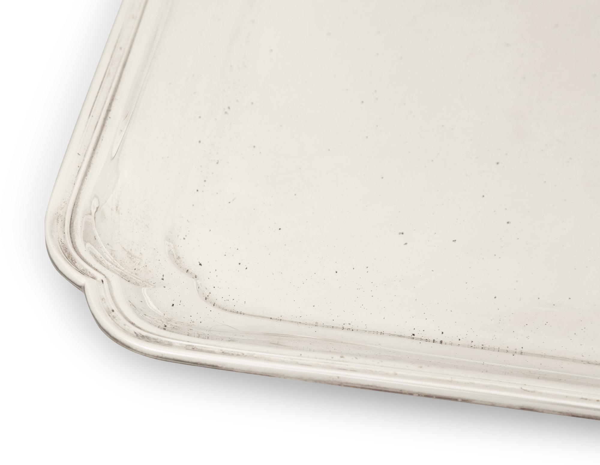 A Cartier Silver Tray