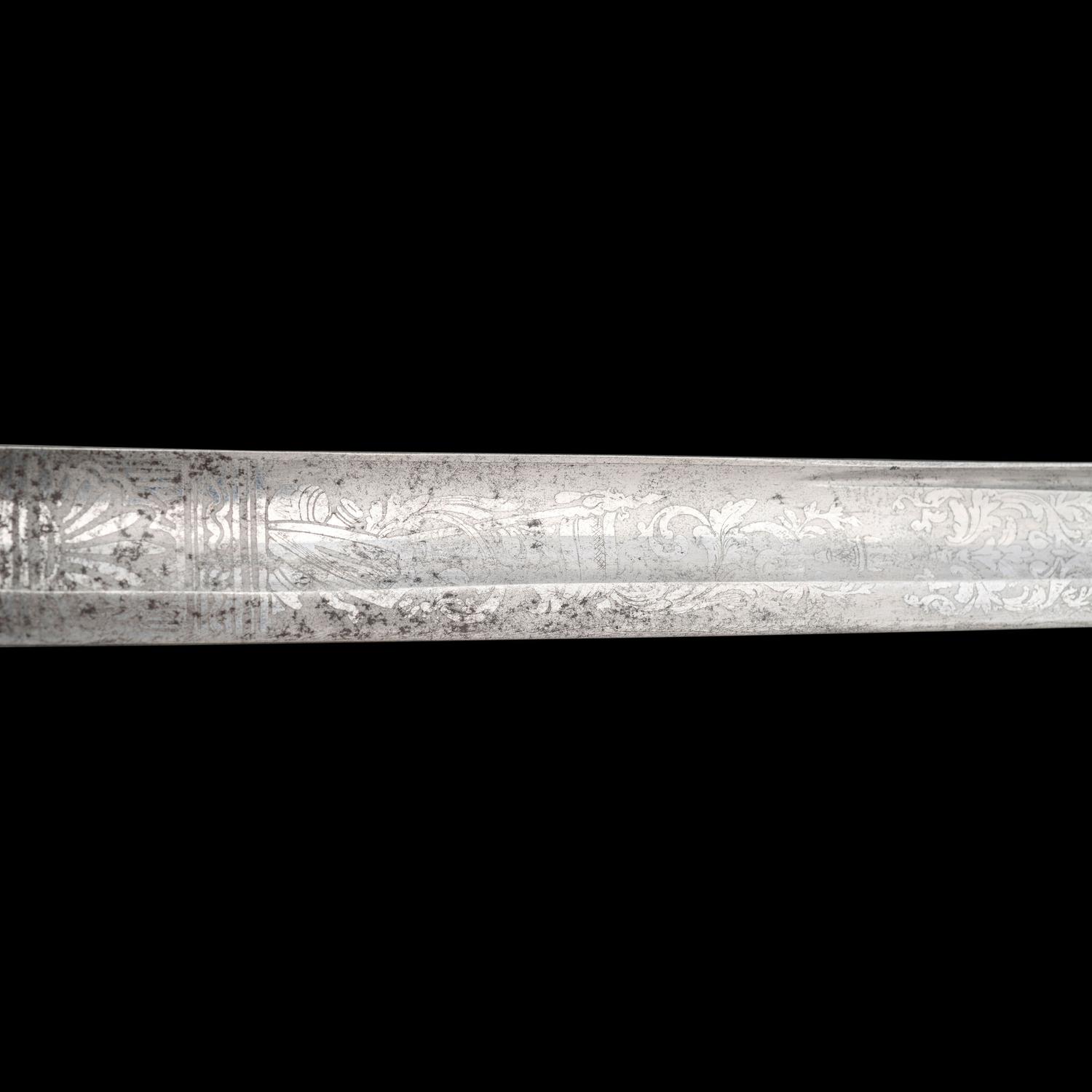 Cased Schuyler, Hartley & Graham Retailed Walscheid 1850 Foot Officer's Sword Inscribed to Major William Walker 27th Mass. Infantry - KIA at Cold Harbor with Sash, Belt, Bag and CDV
