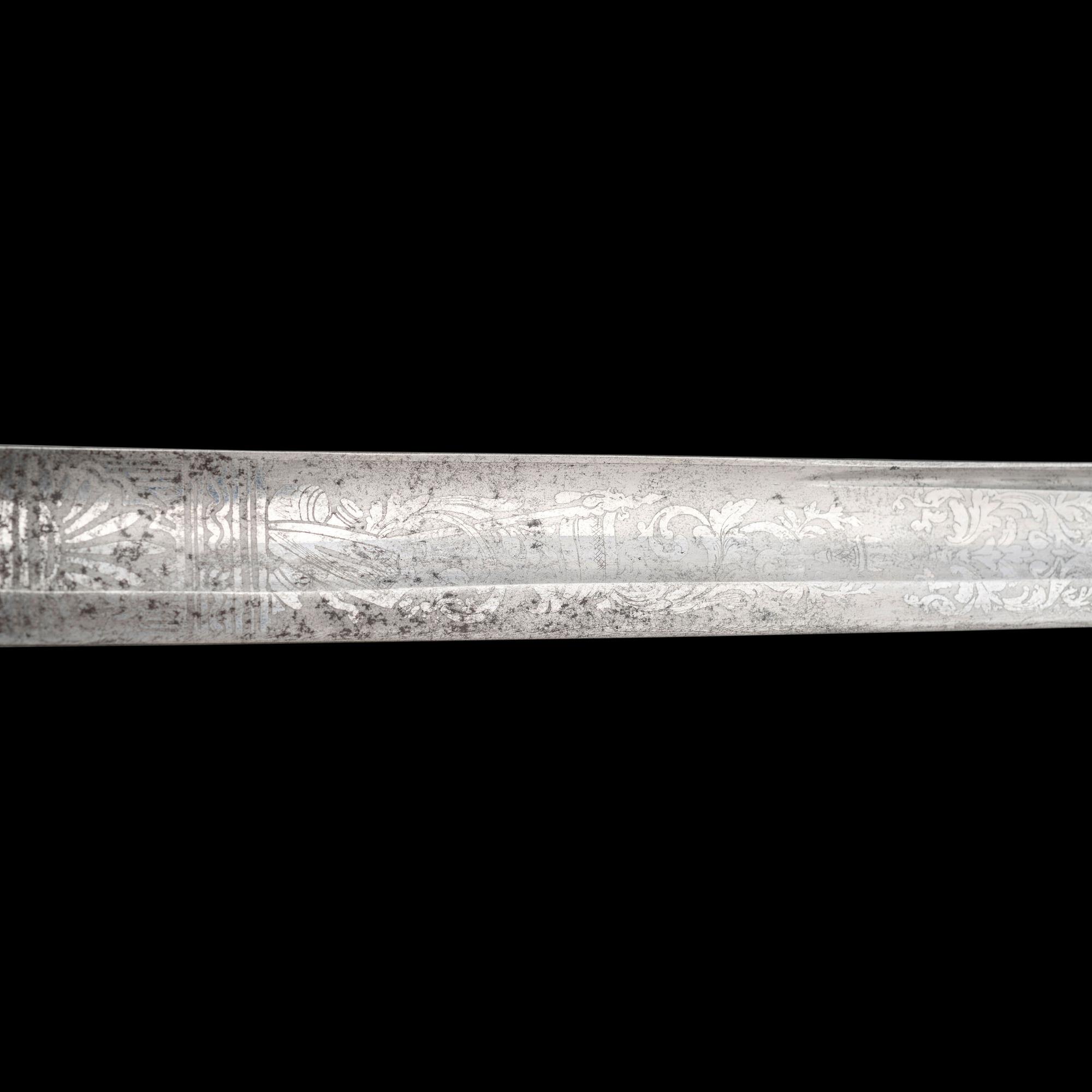 Cased Schuyler, Hartley & Graham Retailed Walscheid 1850 Foot Officer's Sword Inscribed to Major William Walker 27th Mass. Infantry - KIA at Cold Harbor with Sash, Belt, Bag and CDV