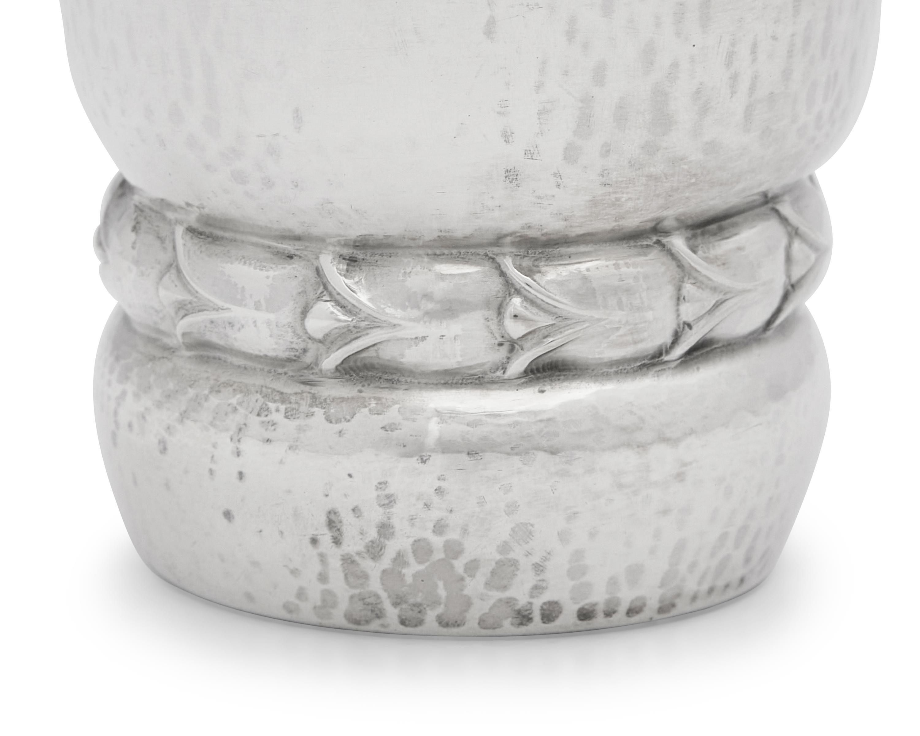 A Set of Twelve Georg Jensen Silver Beakers