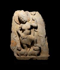 A Southeast Asian Stone Carving