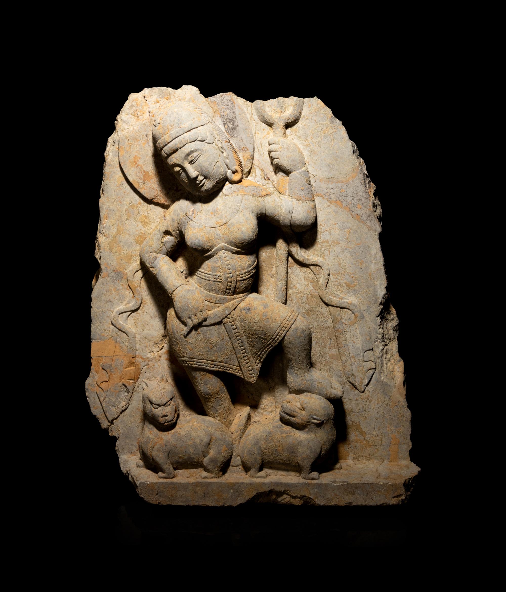 A Southeast Asian Stone Carving