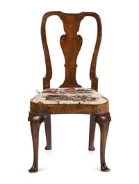 A George II Walnut Side Chair