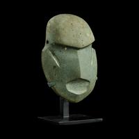 A Mezcala Jade Mask