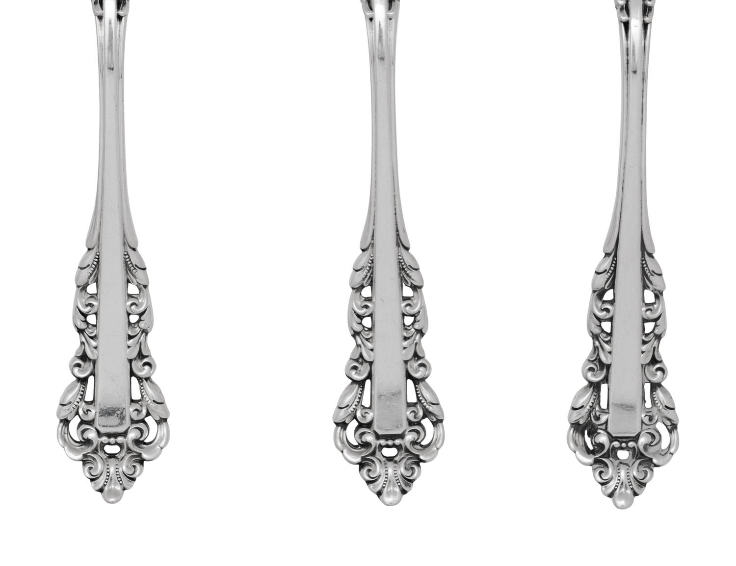 An American Silver Flatware Service