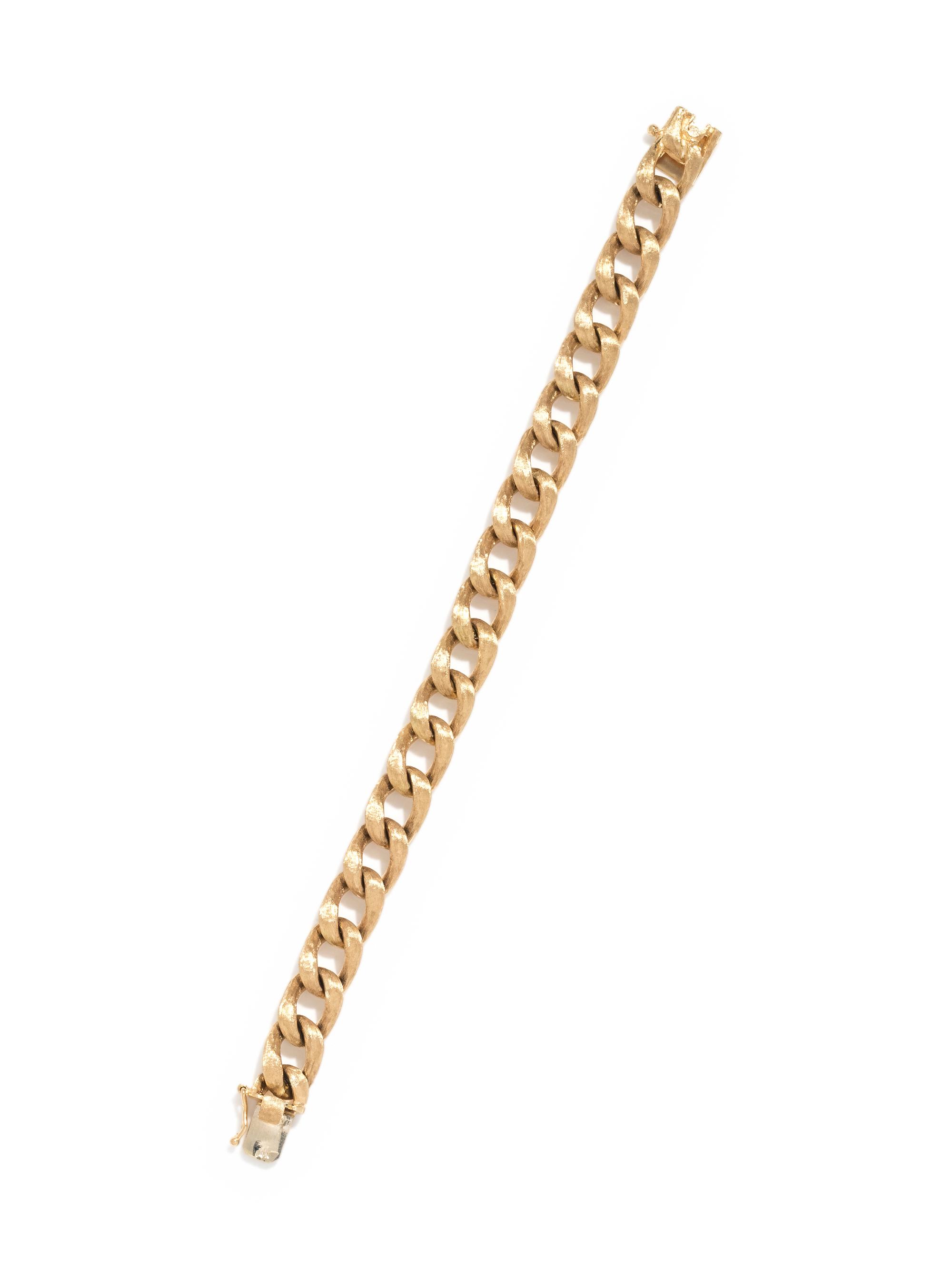 YELLOW GOLD BRACELET