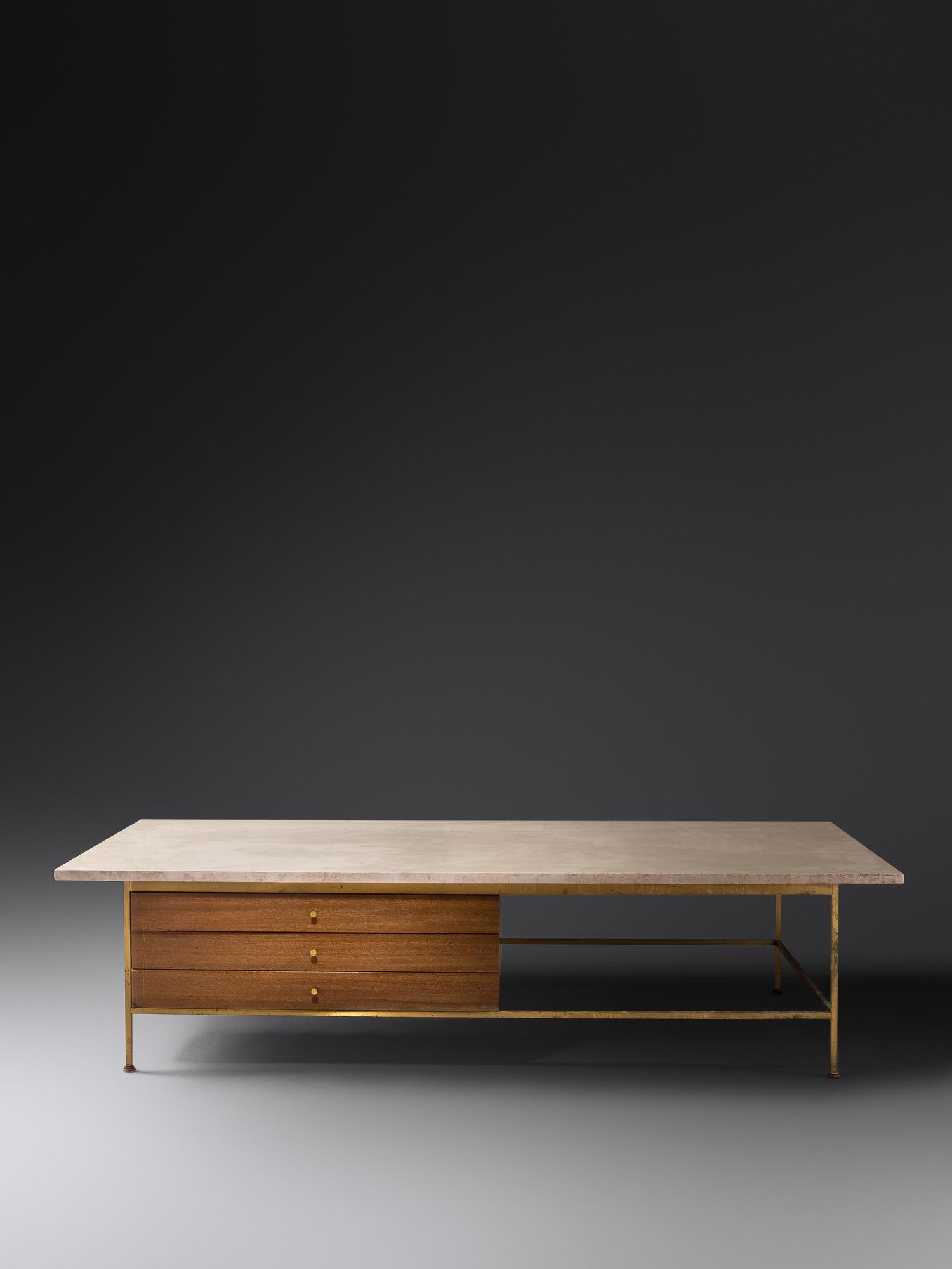 Irwin Collection Coffee Table, model 8705 Calvin, USA