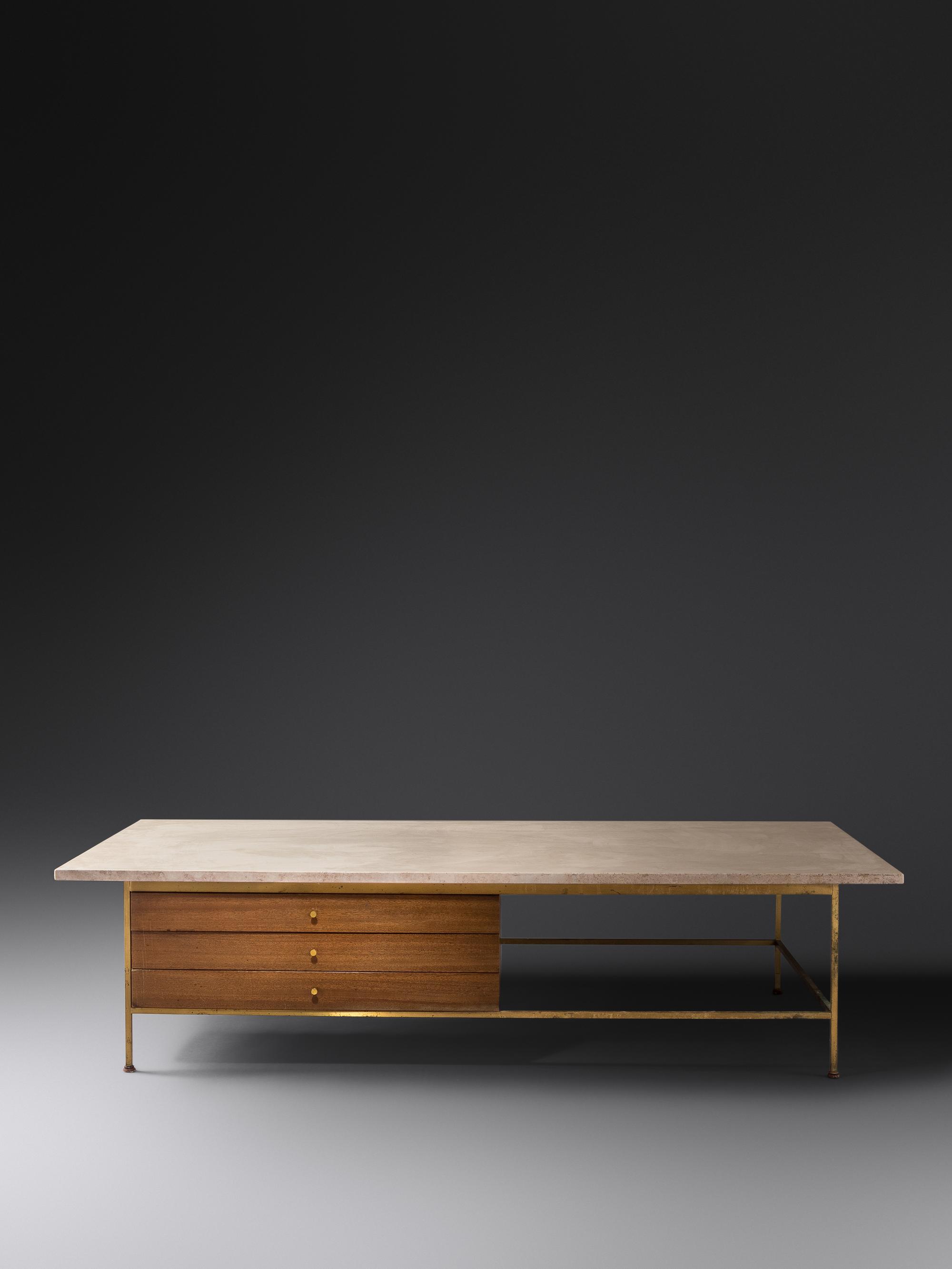 Irwin Collection Coffee Table, model 8705 Calvin, USA