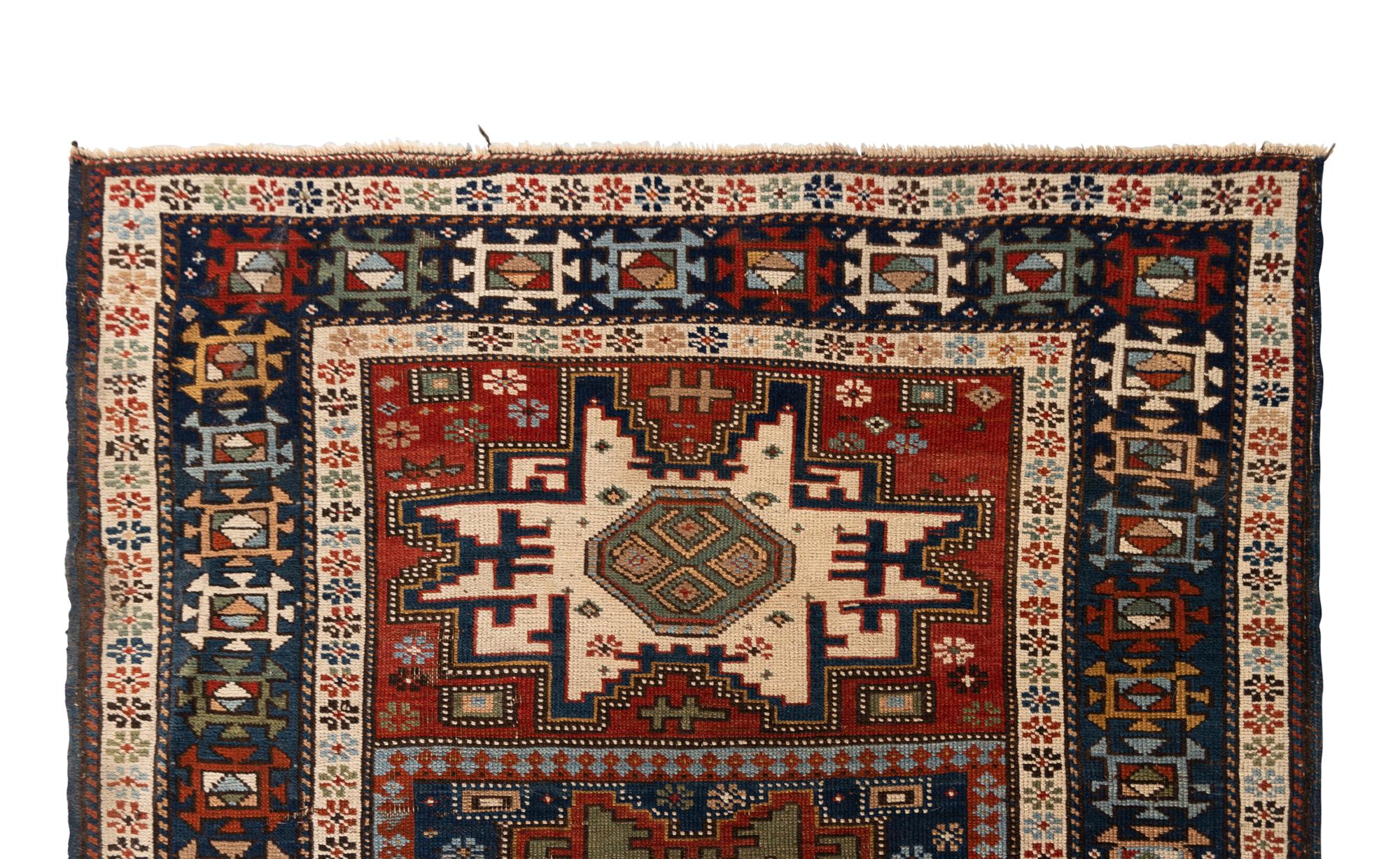 A Kazak Wool Rug