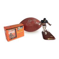 A Walter Payton Signed Autograph Football (Beckett Authentication Services Letter)