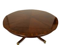 A Regency Style Mahogany "Jupe" Metamorphic Dining Table — 20TH CENTURY