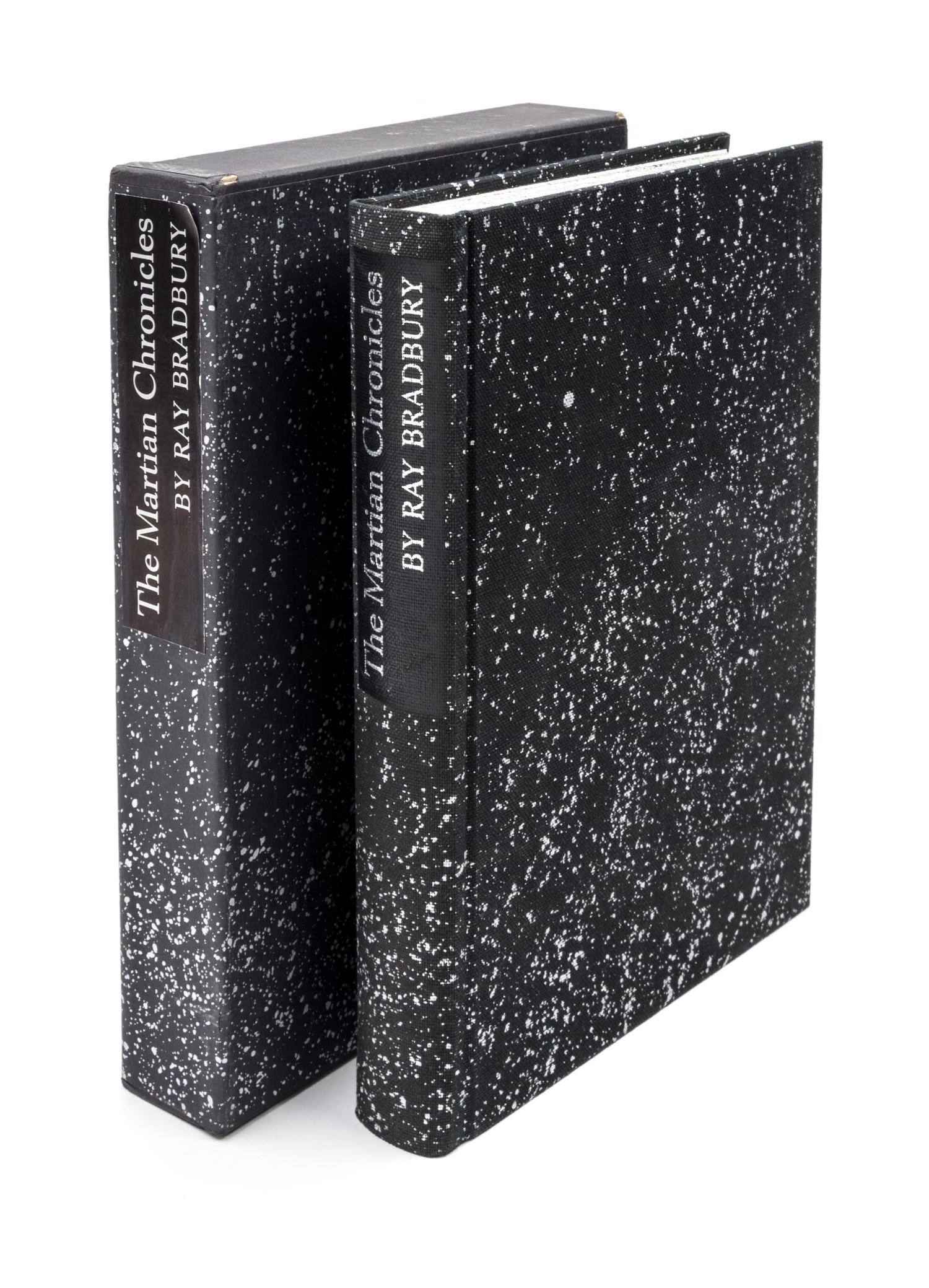 (LEC; MUGNAINI, JOSEPH) BRADBURY, RAY. The Martian Chronicles. Avon, CT, 1974. Signed by artist and author.
