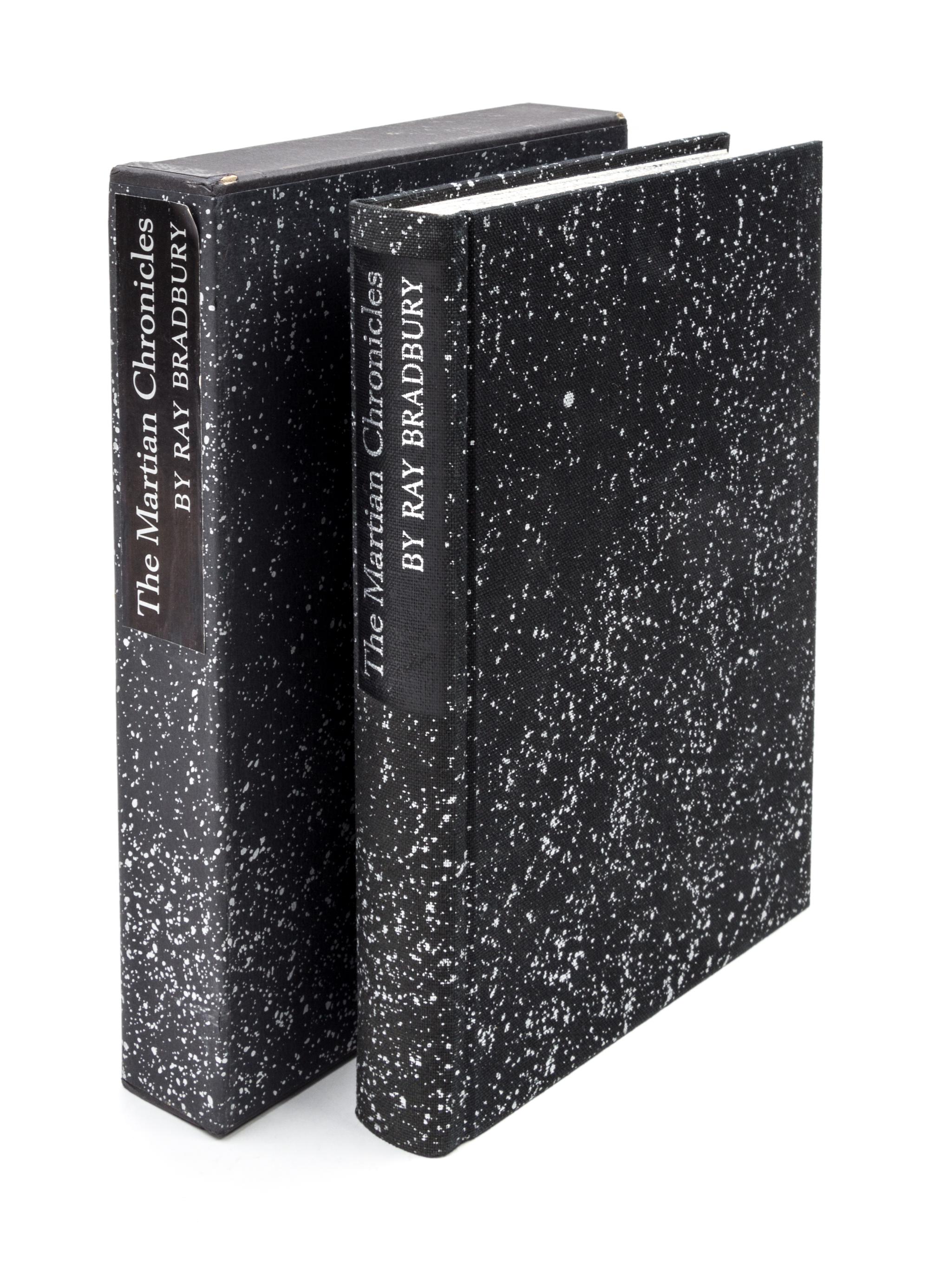 (LEC; MUGNAINI, JOSEPH) BRADBURY, RAY. The Martian Chronicles. Avon, CT, 1974. Signed by artist and author.