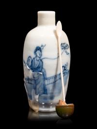 Three Chinese Porcelain Snuff Bottles