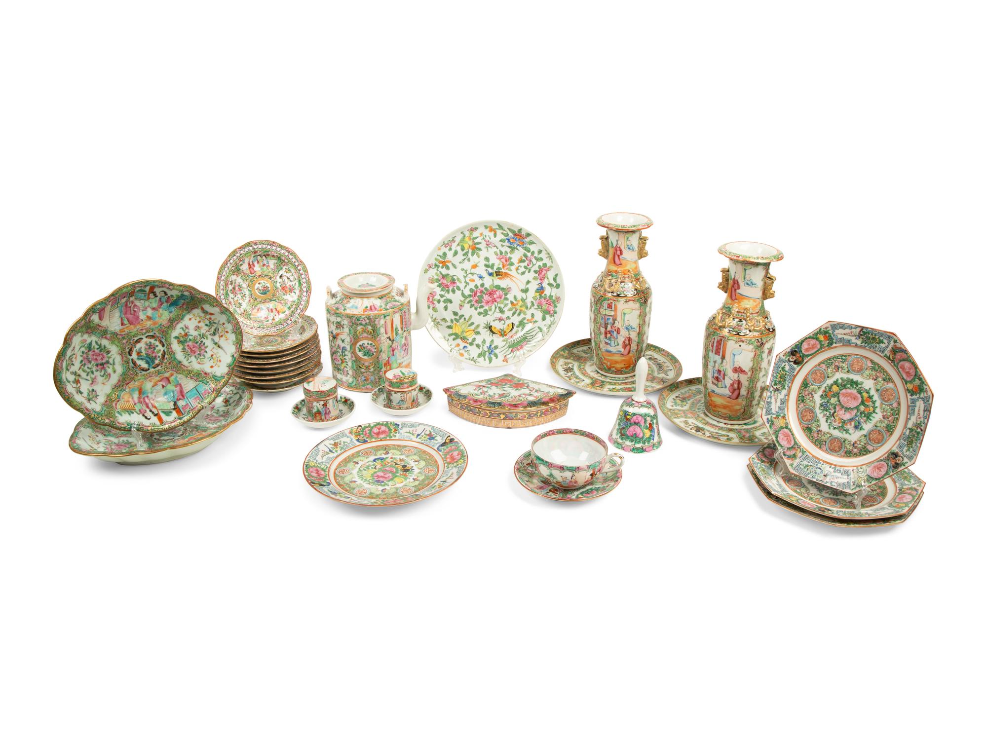 A Collection of Miscellaneous Chinese Export Porcelains — 19TH/20TH CENTURY