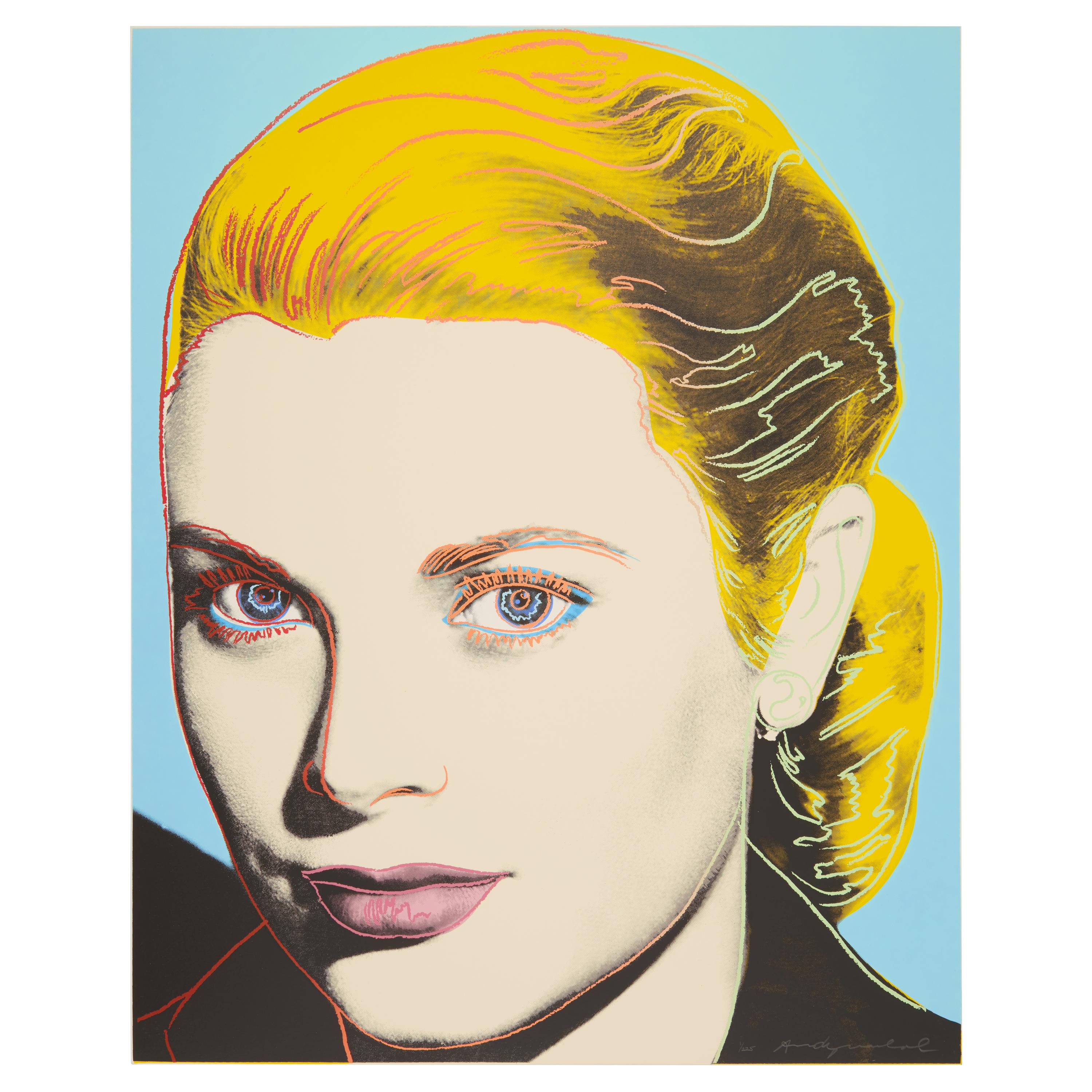 Andy Warhol (American, 1928-1987) — Grace Kelly , 1984