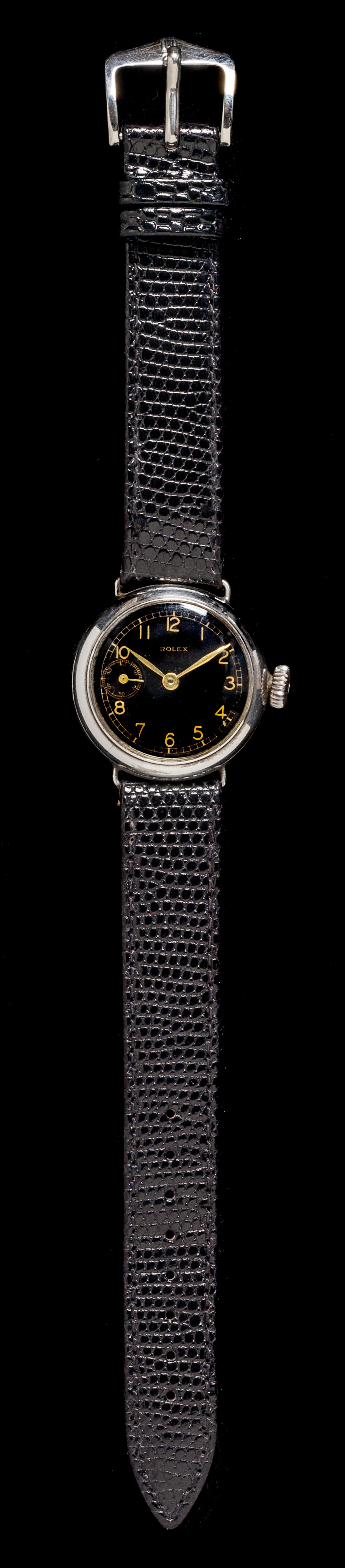 A Sterling Silver Wristwatch, Rolex,